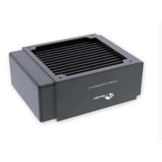 TK60 V2 RC Series 120mm x 60mm Water Cooling Radiator - Black (CR-RD120RC-TK60-V2)