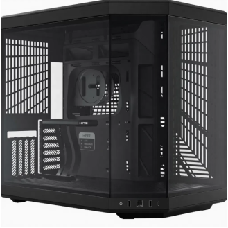 Innovative Dual Chamber Gaming Case with Enhanced Airflow Design